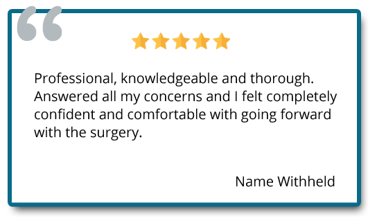 Professional, knowledgeable, and thorough. Reviewer: name withheld