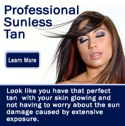 professional sunless tan