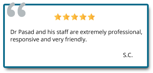 Patient at Prasad Cosmetic Surgery Garden City, NY share her thoughts about Dr. Prasad and staff