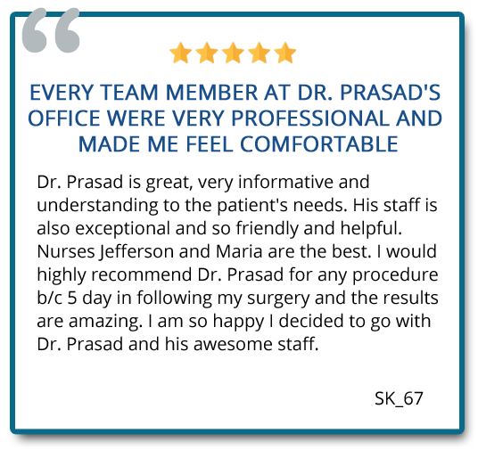 patient review on the service